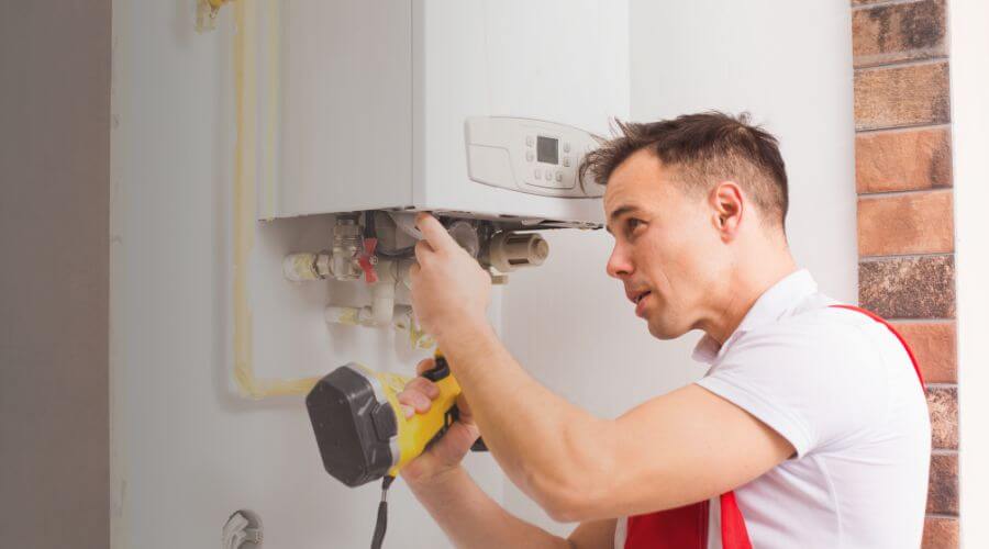 Local tankless water heater installation in Adamsville, OH